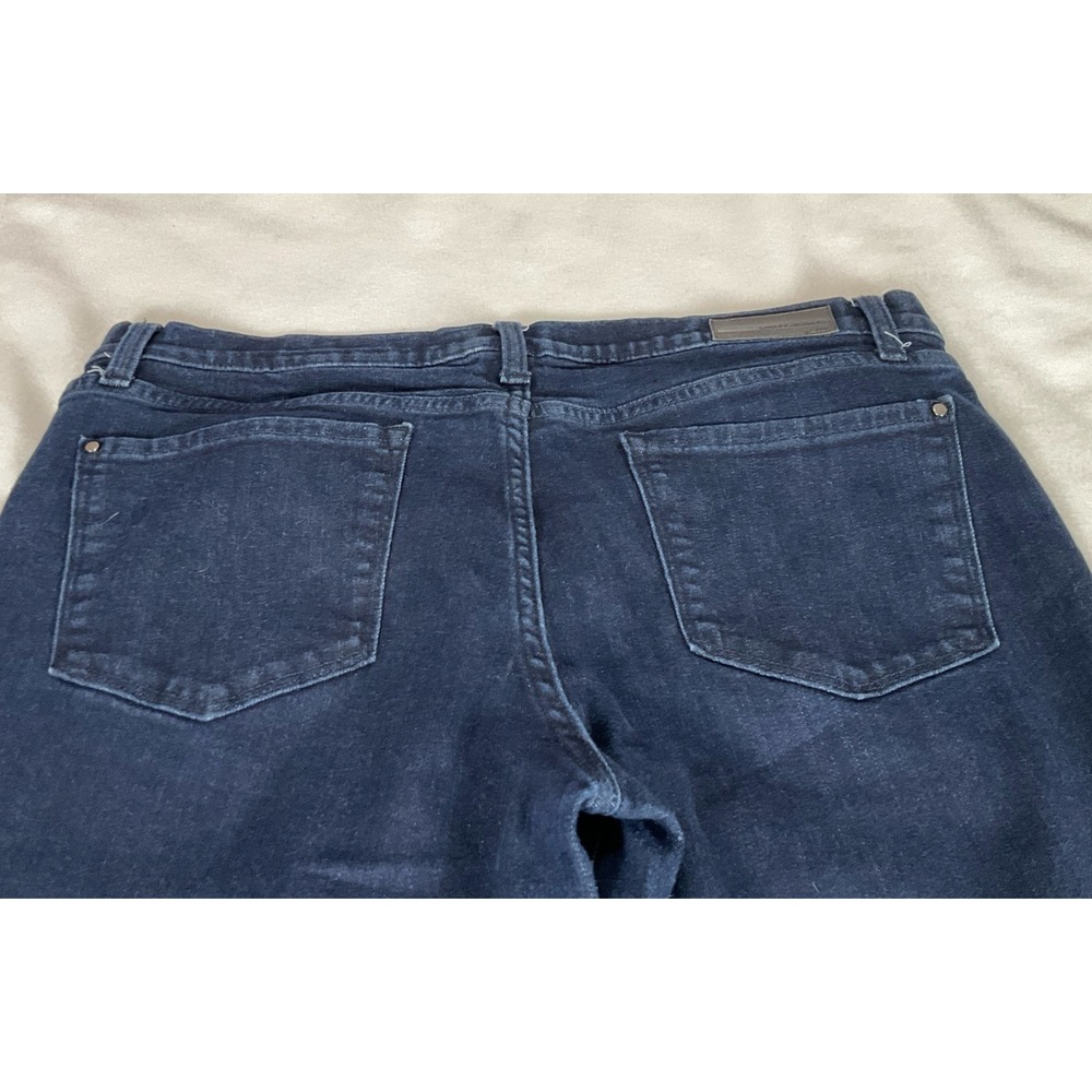 DKNY Women's Size 4:City Ultra Slim Boot Cut Jeans Dark Wash Stretch‎ 5 Pocket - Picture 7 of 12